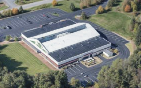aerial view of new location in auburn NH